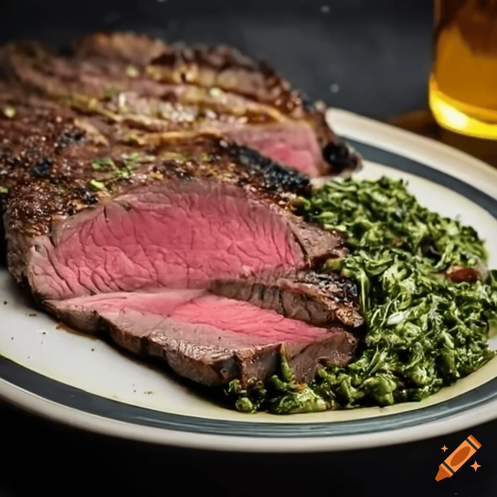 Fraldinha Assada com Chimichurri 1 Fraldinha Assada com Chimichurri
