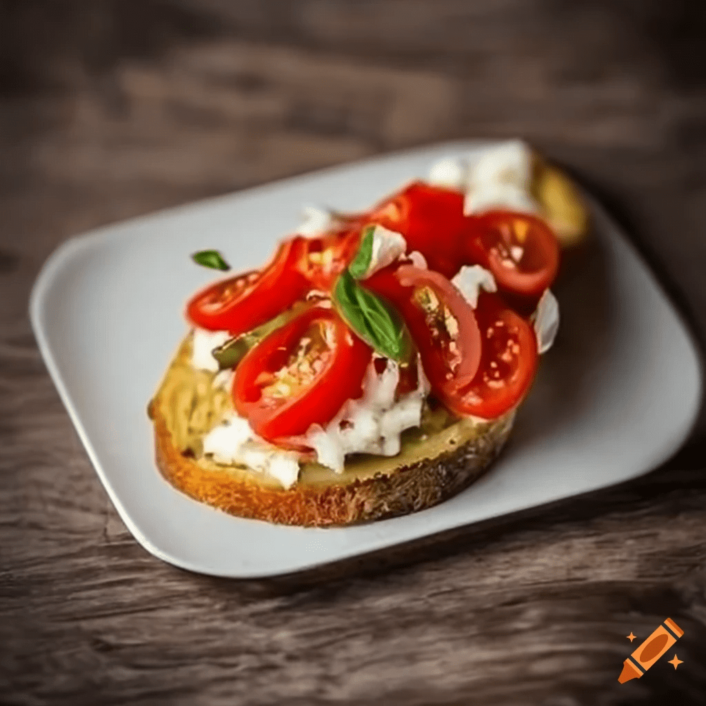 Bruschetta de Tomate com Manjericão 1 Bruschetta de Tomate com Manjericão