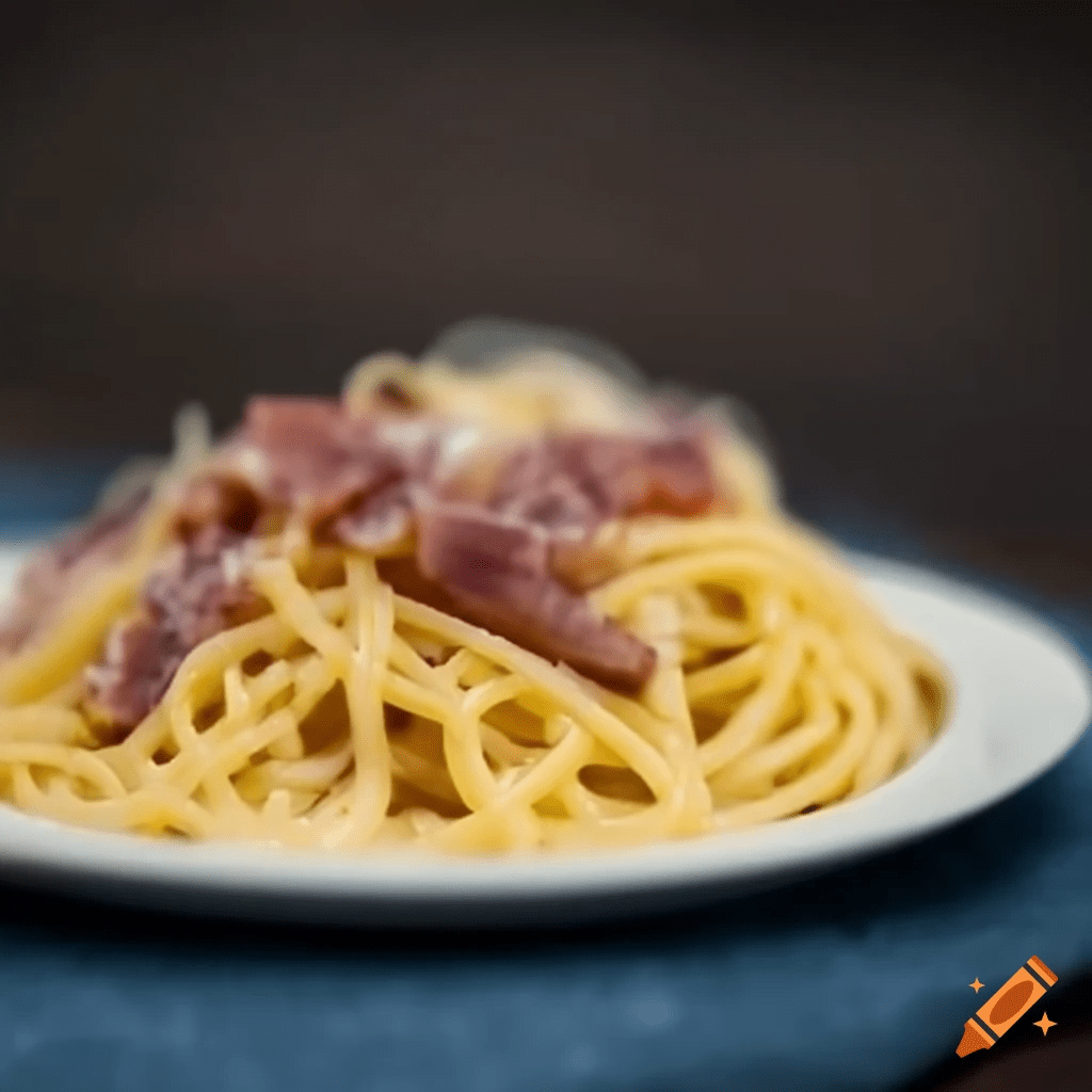Espaguete à Carbonara 1 Espaguete à Carbonara