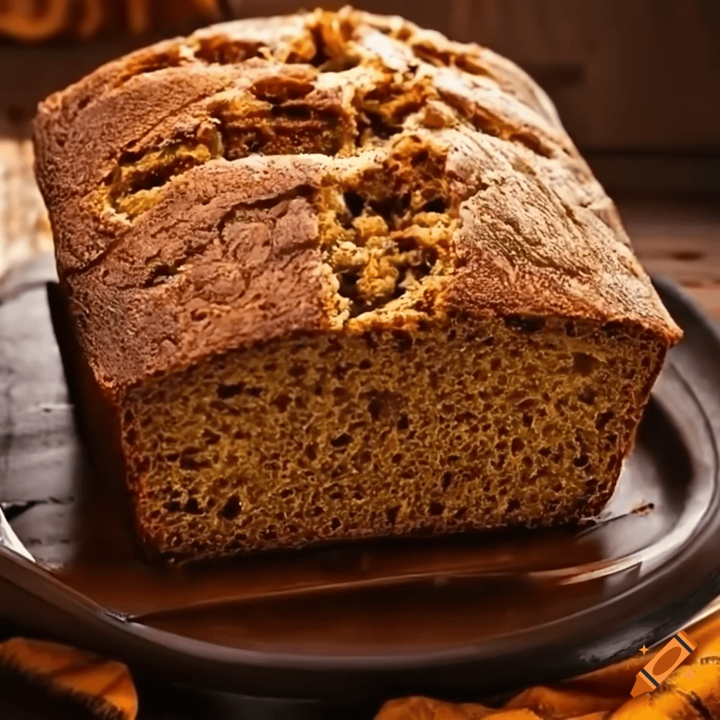 Pão de Abóbora com Especiarias 1 Pão de Abóbora com Especiarias