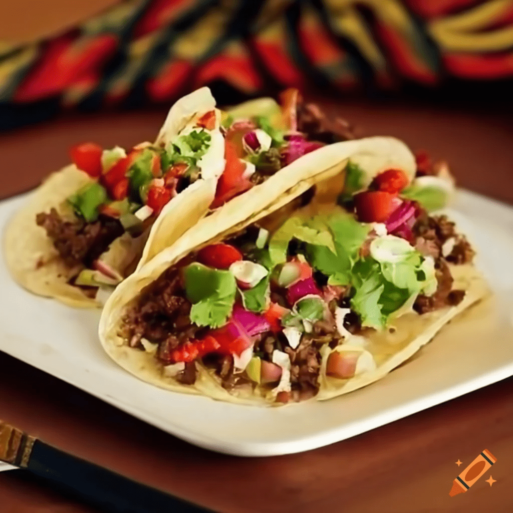 Tacos Mexicanos com Carne Moída 1 Tacos Mexicanos com Carne Moída