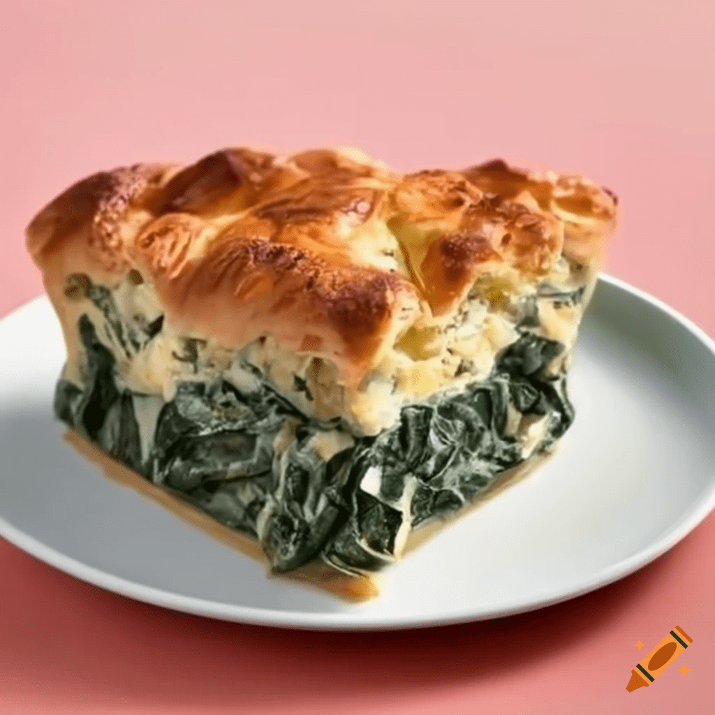Torta de Espinafre com Queijo Feta 1 Torta de Espinafre com Queijo Feta