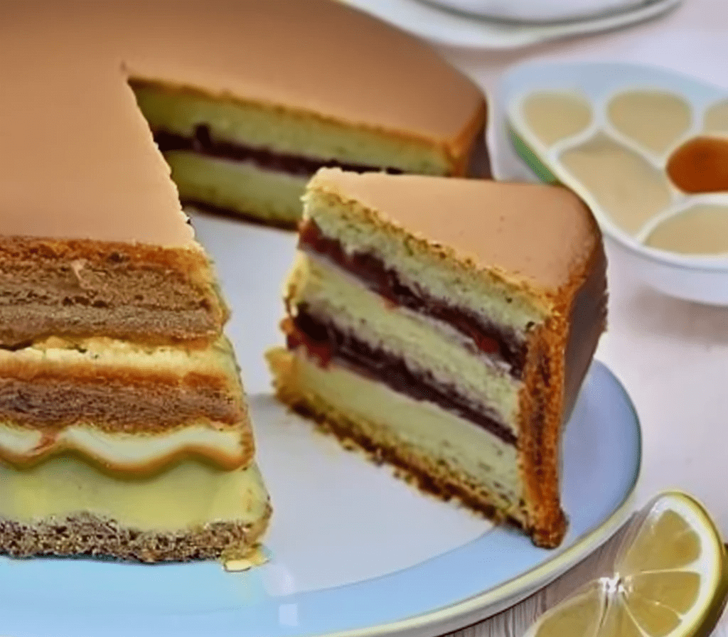 Torta de Limão Siciliano e Amêndoas 1 Torta de Limão Siciliano e Amêndoas
