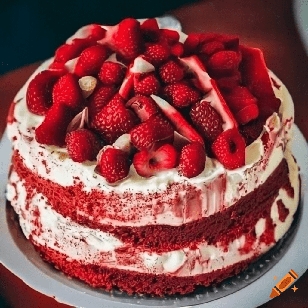 Bolo Red Velvet com Cream Cheese 1 Bolo Red Velvet com Cream Cheese