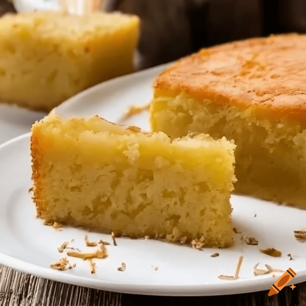 Bolo de Aipim com Coco 1 Bolo de Aipim com Coco