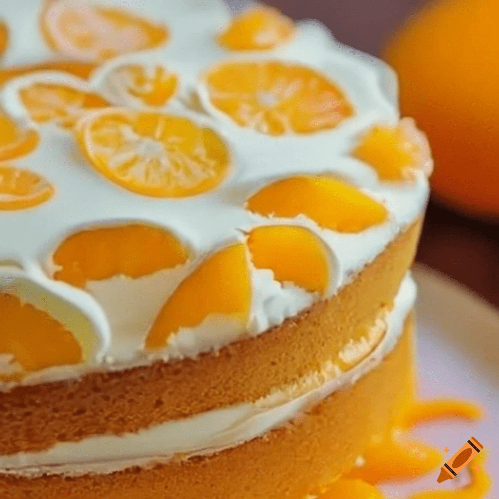 Bolo de Laranja com Calda de Laranja 1 Bolo de Laranja com Calda de Laranja