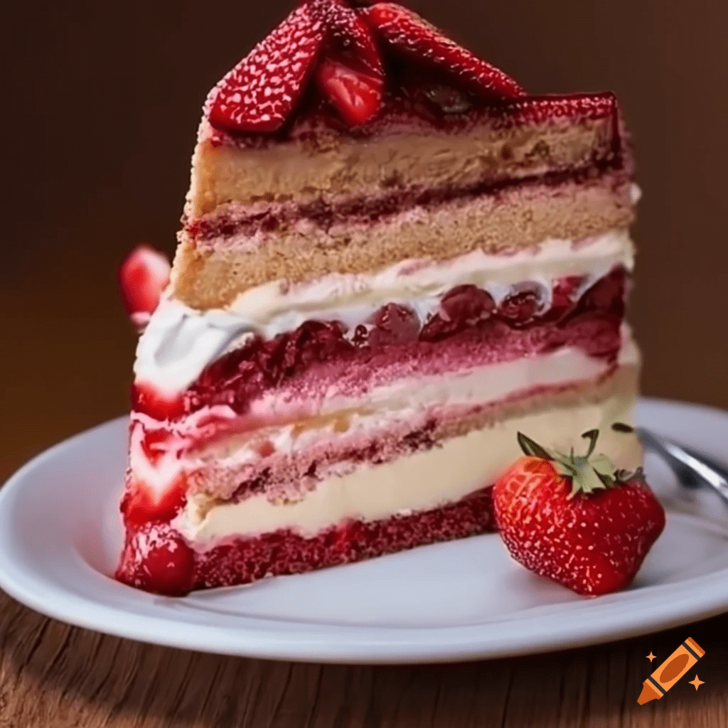 Bolo de Morango com Chantilly 1 Bolo de Morango com Chantilly