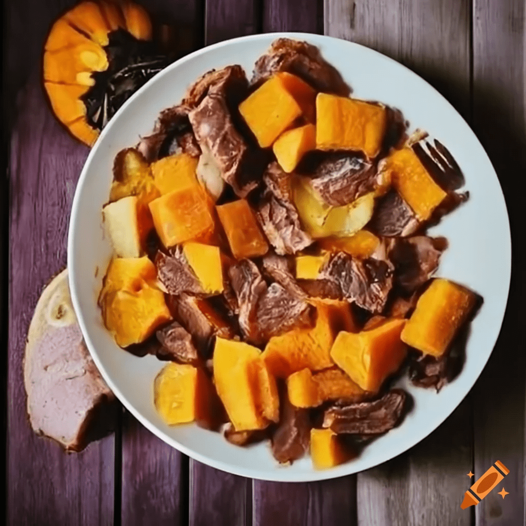 Carne Seca com Abóbora 1 Carne Seca com Abóbora