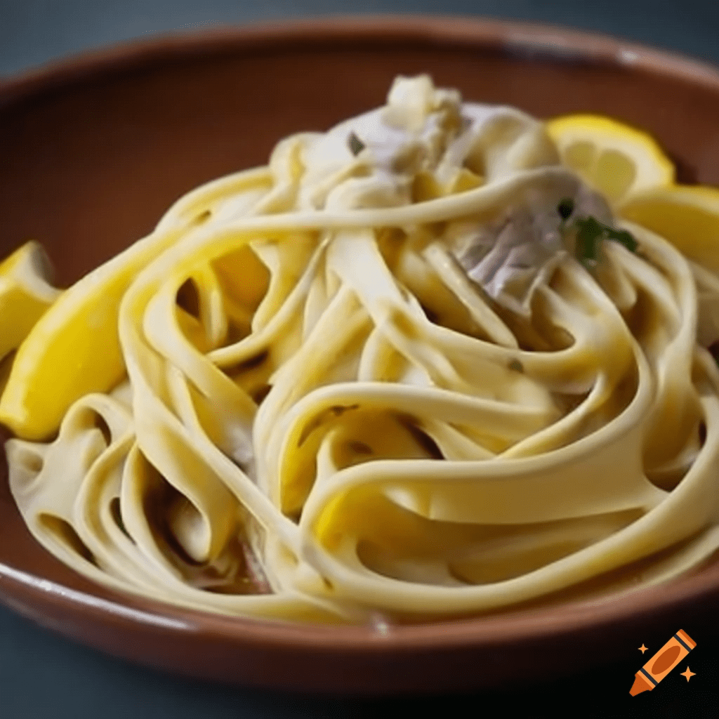 Fettuccine ao Molho de Limão Siciliano 1 Fettuccine ao Molho de Limão Siciliano