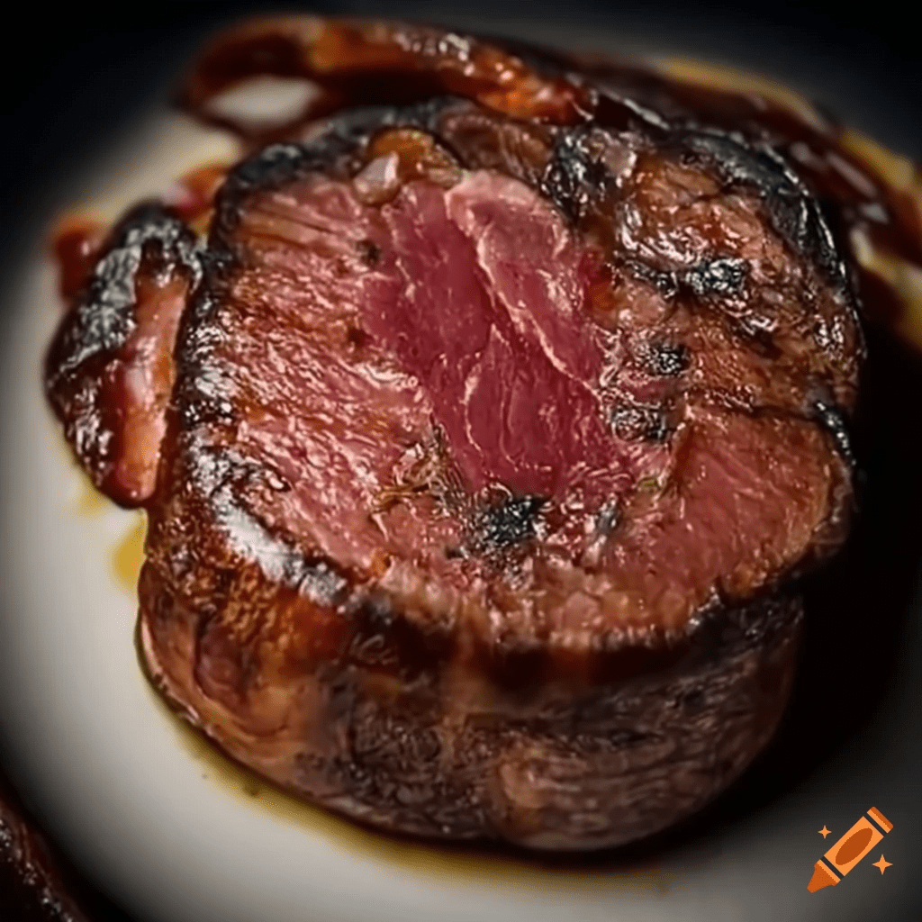 Medalhão de Mignon com Bacon 1 Medalhão de Mignon com Bacon