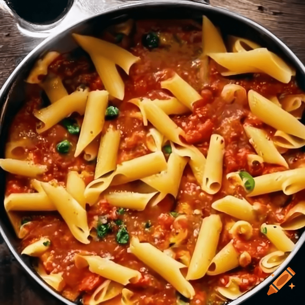 Rigatoni à Calabresa 1 Rigatoni à Calabresa